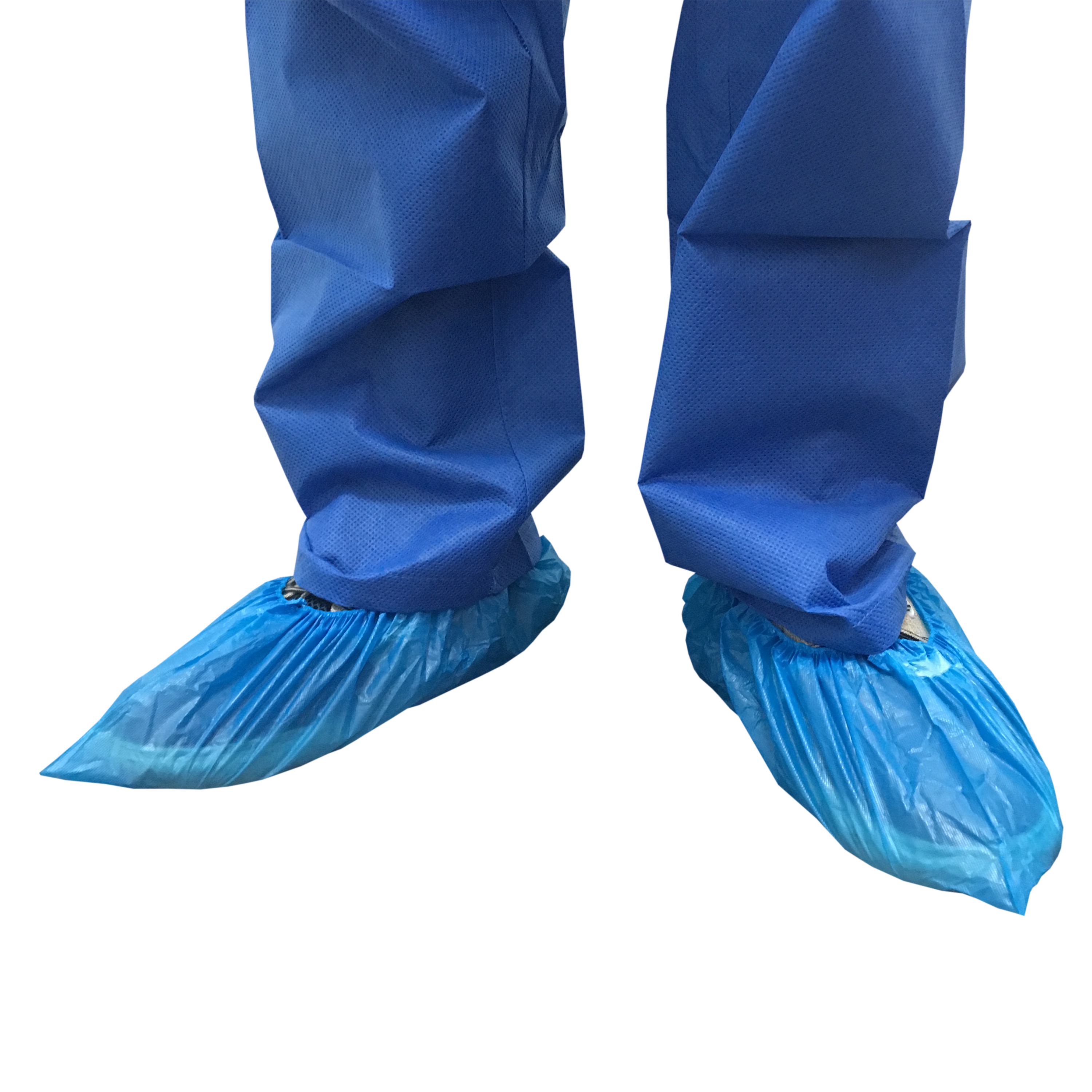Cubierta de zapato antideslizante desechable no tejida médica ambiental para sala limpia de hospital de laboratorio