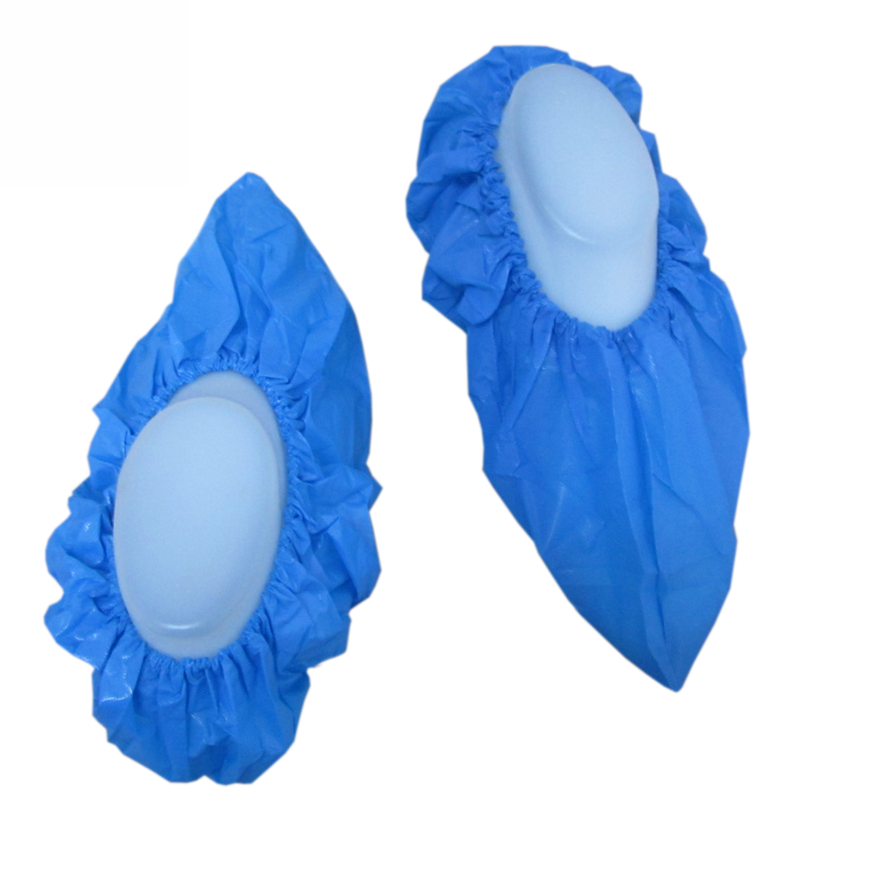 Cubrezapatos de plástico PE CPE desechables a prueba de agua/Protección de seguridad médica para hospitales
